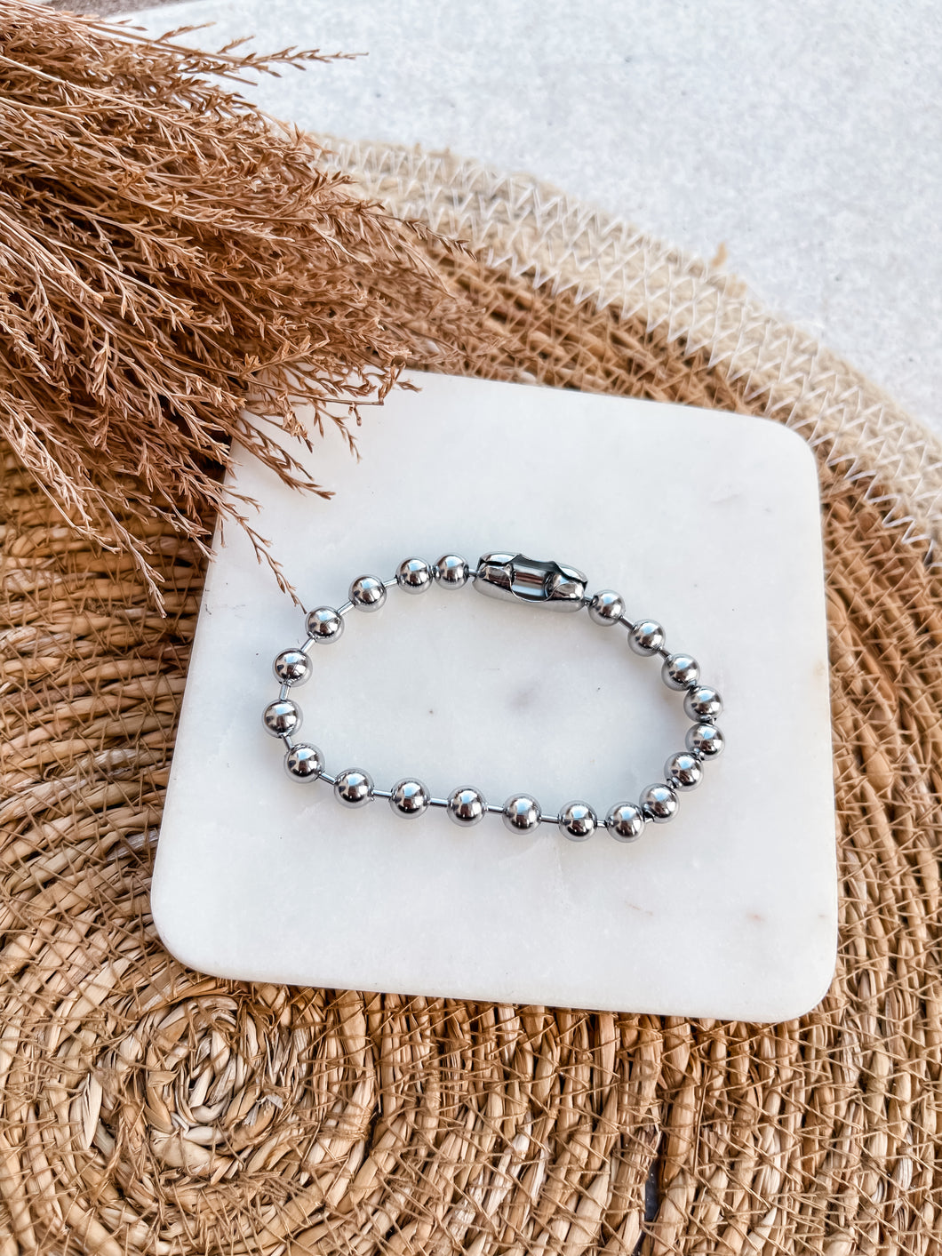 Ball chain bracelet